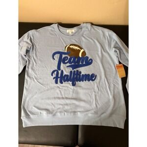 2XL Women's Football Sweatshirt NWT